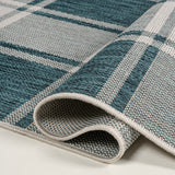 Sabine Traditional Farmhouse Bold Gingham Area Rug