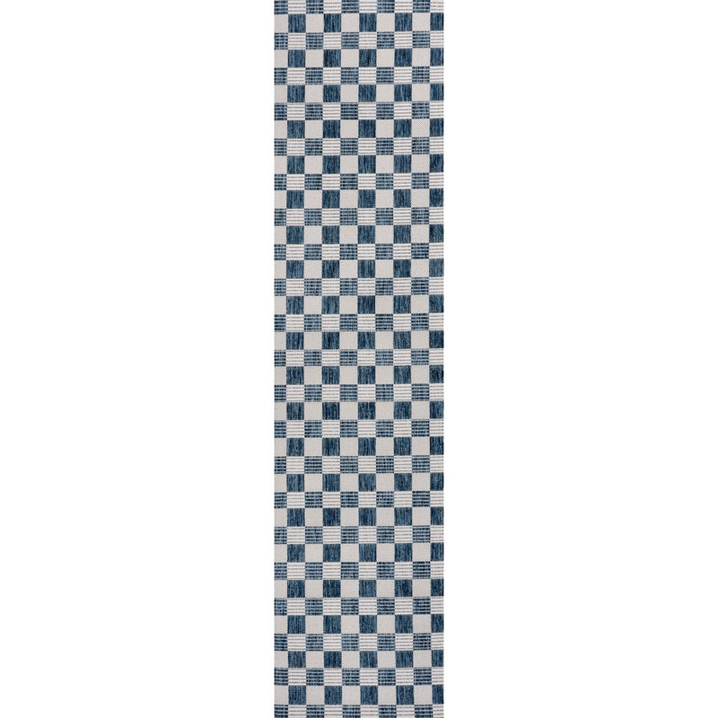 Aimee Traditional Cottage Checkerboard Indoor/Outdoor Area Rug