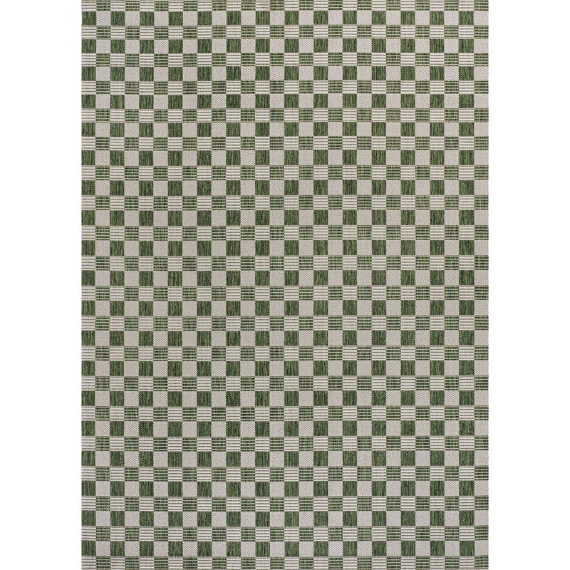Aimee Traditional Cottage Checkerboard Indoor/Outdoor Area Rug