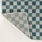 Aimee Traditional Cottage Checkerboard Indoor/Outdoor Area Rug
