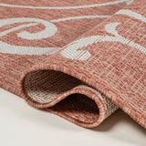 Maribel Traditional Classic All-Over Scroll Area Rug