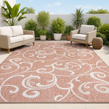 Maribel Traditional Classic All-Over Scroll Area Rug