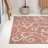 Maribel Traditional Classic All-Over Scroll Area Rug