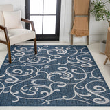 Maribel Traditional Classic All-Over Scroll Area Rug