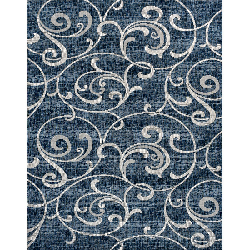 Maribel Traditional Classic All-Over Scroll Area Rug