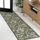 Maribel Traditional Classic All-Over Scroll Area Rug