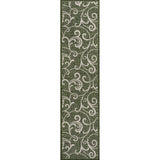 Maribel Traditional Classic All-Over Scroll Area Rug