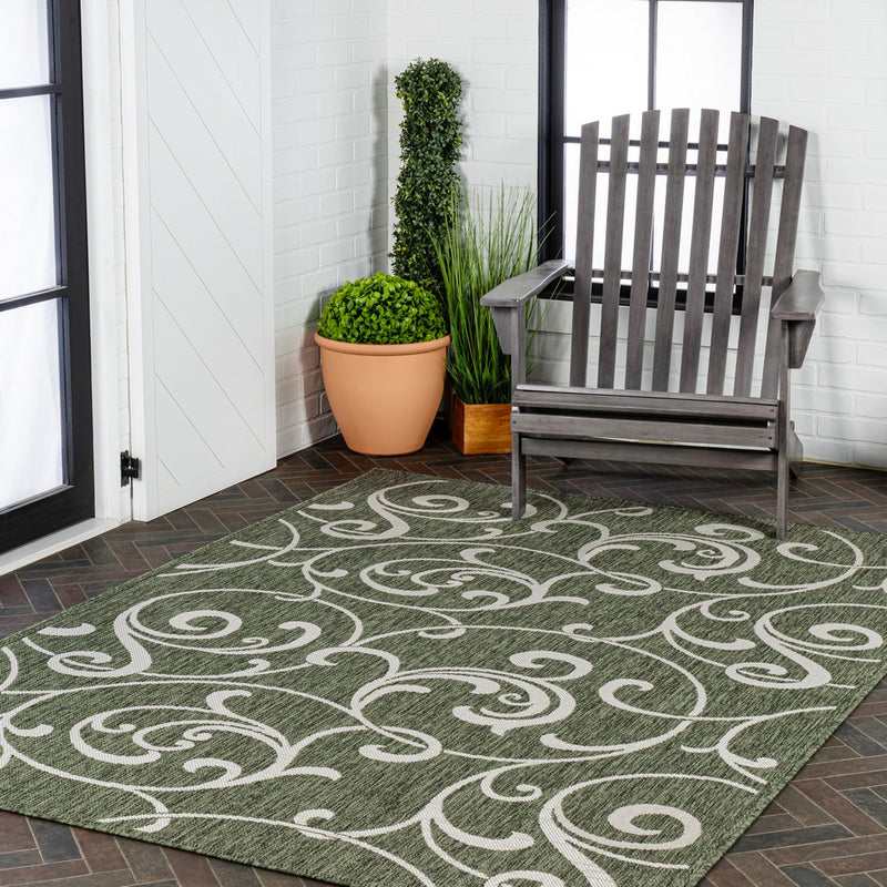 Maribel Traditional Classic All-Over Scroll Area Rug