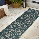 Maribel Traditional Classic All-Over Scroll Area Rug