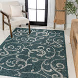 Maribel Traditional Classic All-Over Scroll Area Rug