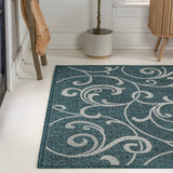 Maribel Traditional Classic All-Over Scroll Area Rug
