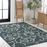 Maribel Traditional Classic All-Over Scroll Area Rug