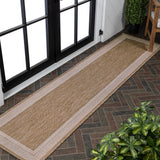 Hali Coastal Casual Wide Stripe Border Area Rug