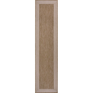 Hali Coastal Casual Wide Stripe Border Area Rug