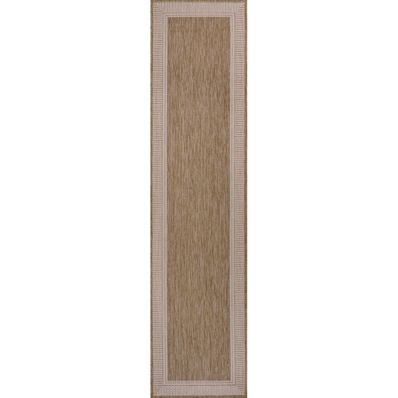 Hali Coastal Casual Wide Stripe Border Area Rug