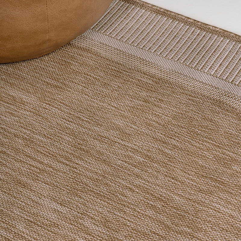 Hali Coastal Casual Wide Stripe Border Area Rug