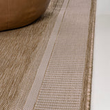 Hali Coastal Casual Wide Stripe Border Area Rug