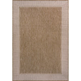 Hali Coastal Casual Wide Stripe Border Area Rug