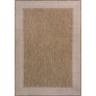 Hali Coastal Casual Wide Stripe Border Area Rug