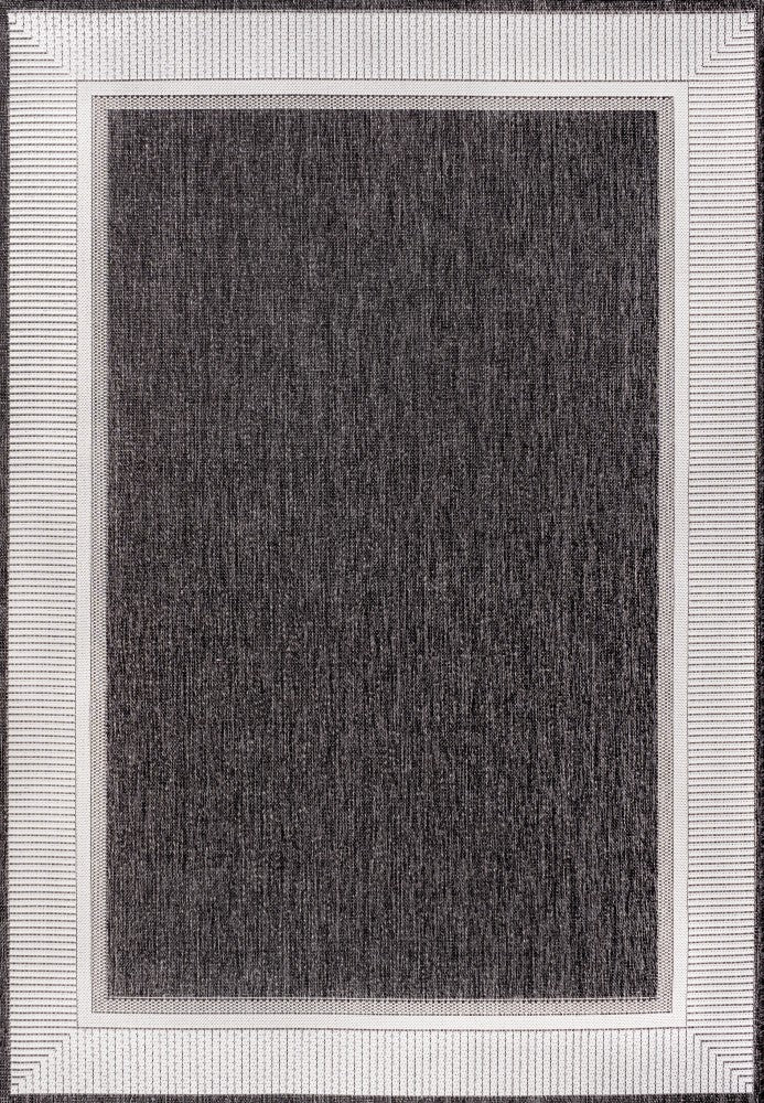 Hali Coastal Casual Wide Stripe Border Area Rug