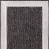 Hali Coastal Casual Wide Stripe Border Area Rug