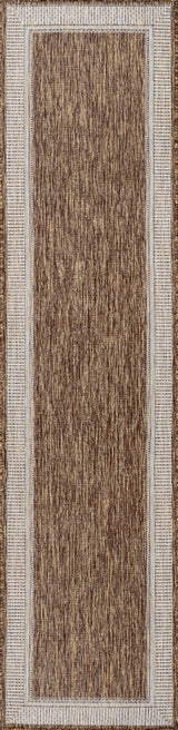 Hali Coastal Casual Wide Stripe Border Area Rug