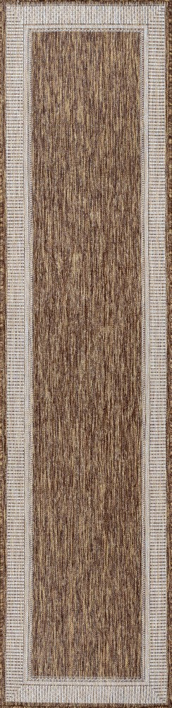 Hali Coastal Casual Wide Stripe Border Area Rug