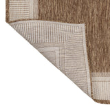 Hali Coastal Casual Wide Stripe Border Area Rug