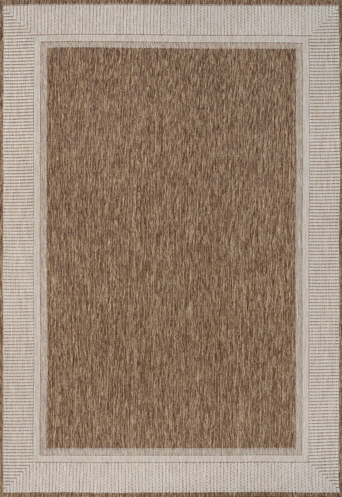 Hali Coastal Casual Wide Stripe Border Area Rug