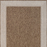 Hali Coastal Casual Wide Stripe Border Area Rug