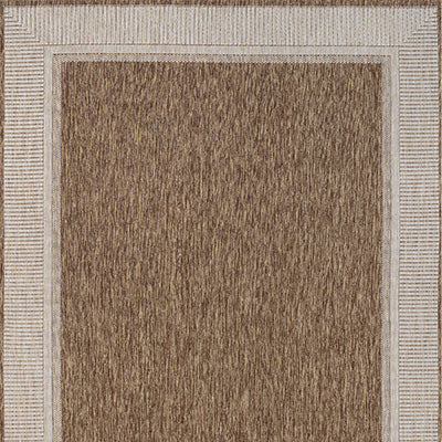 Hali Coastal Casual Wide Stripe Border Area Rug