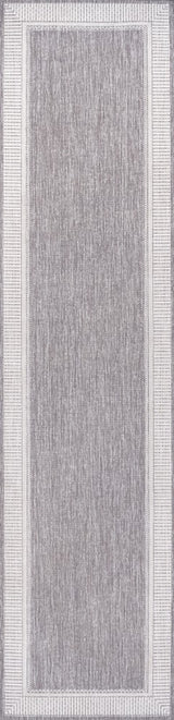 Hali Coastal Casual Wide Stripe Border Area Rug