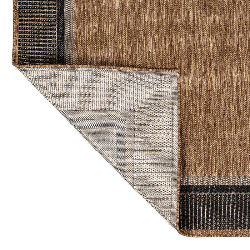 Hali Coastal Casual Wide Stripe Border Area Rug