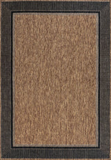 Hali Coastal Casual Wide Stripe Border Area Rug