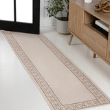Athena Classic Geometric Border Indoor/Outdoor Area Rug