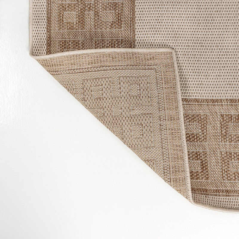 Athena Classic Geometric Border Indoor/Outdoor Area Rug