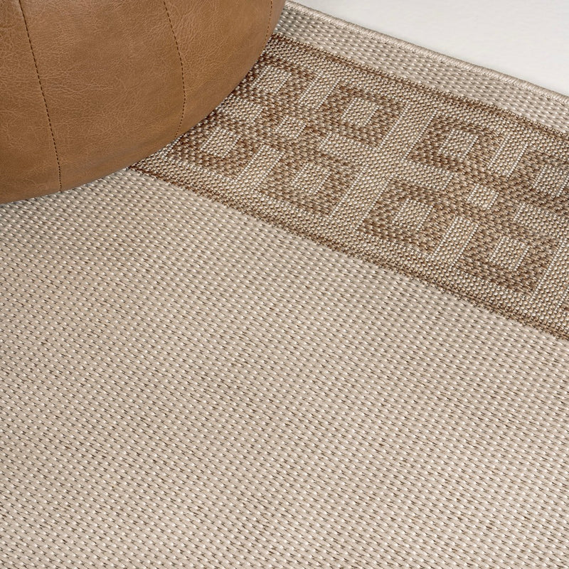 Athena Classic Geometric Border Indoor/Outdoor Area Rug