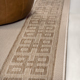 Athena Classic Geometric Border Indoor/Outdoor Area Rug