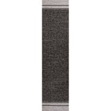Alda Modern Minimalist Mingled Solid Indoor/Outdoor Area Rug