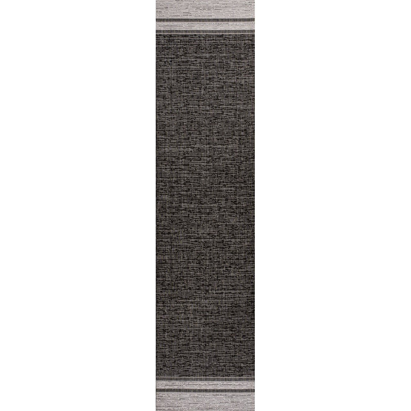 Alda Modern Minimalist Mingled Solid Indoor/Outdoor Area Rug