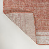Alda Modern Minimalist Mingled Solid Indoor/Outdoor Area Rug