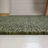 Alda Modern Minimalist Mingled Solid Indoor/Outdoor Area Rug