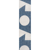 Lucian Modern Geometric Abstract Two-tone Indoor/Outdoor Area Rug