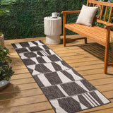 Odette Modern Geometric Abstract Two-tone Indoor/Outdoor Area Rug
