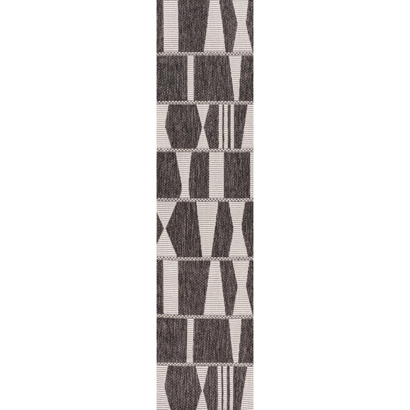 Odette Modern Geometric Abstract Two-tone Indoor/Outdoor Area Rug