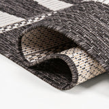Odette Modern Geometric Abstract Two-tone Indoor/Outdoor Area Rug