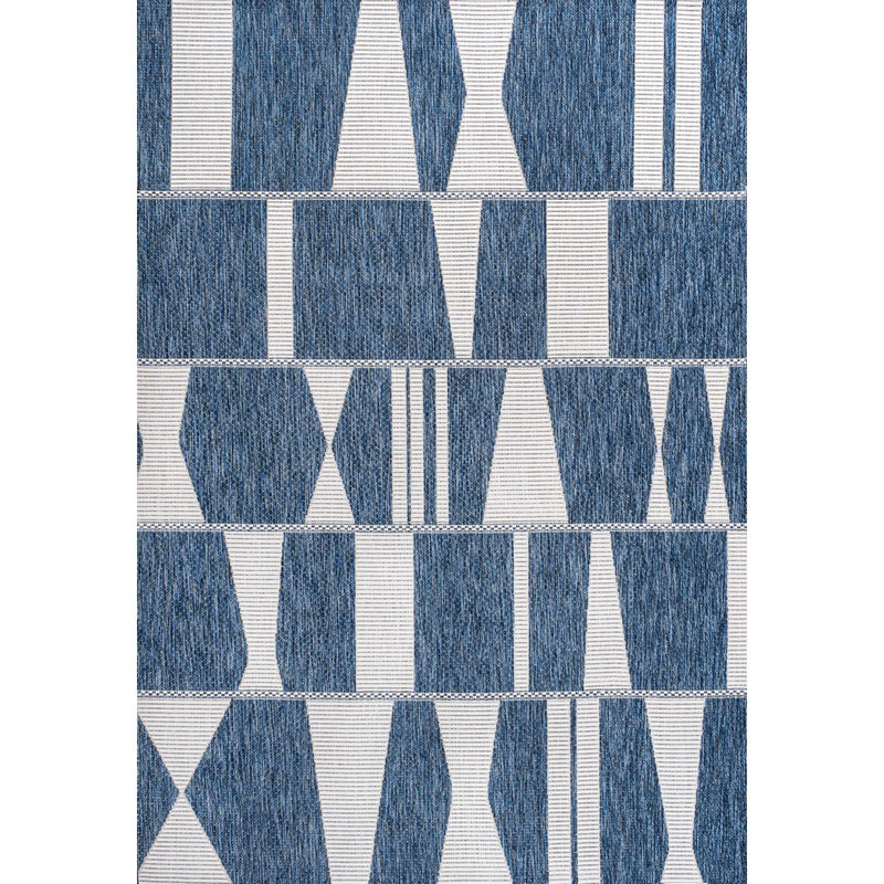 Odette Modern Geometric Abstract Two-tone Indoor/Outdoor Area Rug
