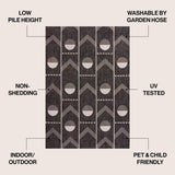 Soren Modern Geometric Indoor/Outdoor Area Rug