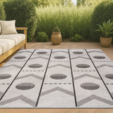 Soren Modern Geometric Indoor/Outdoor Area Rug