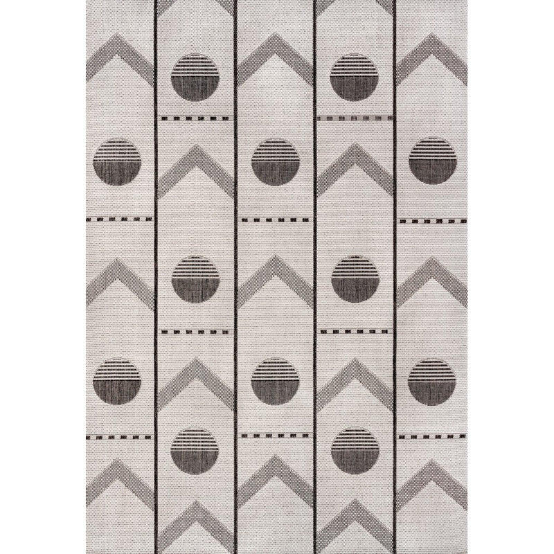 Soren Modern Geometric Indoor/Outdoor Area Rug